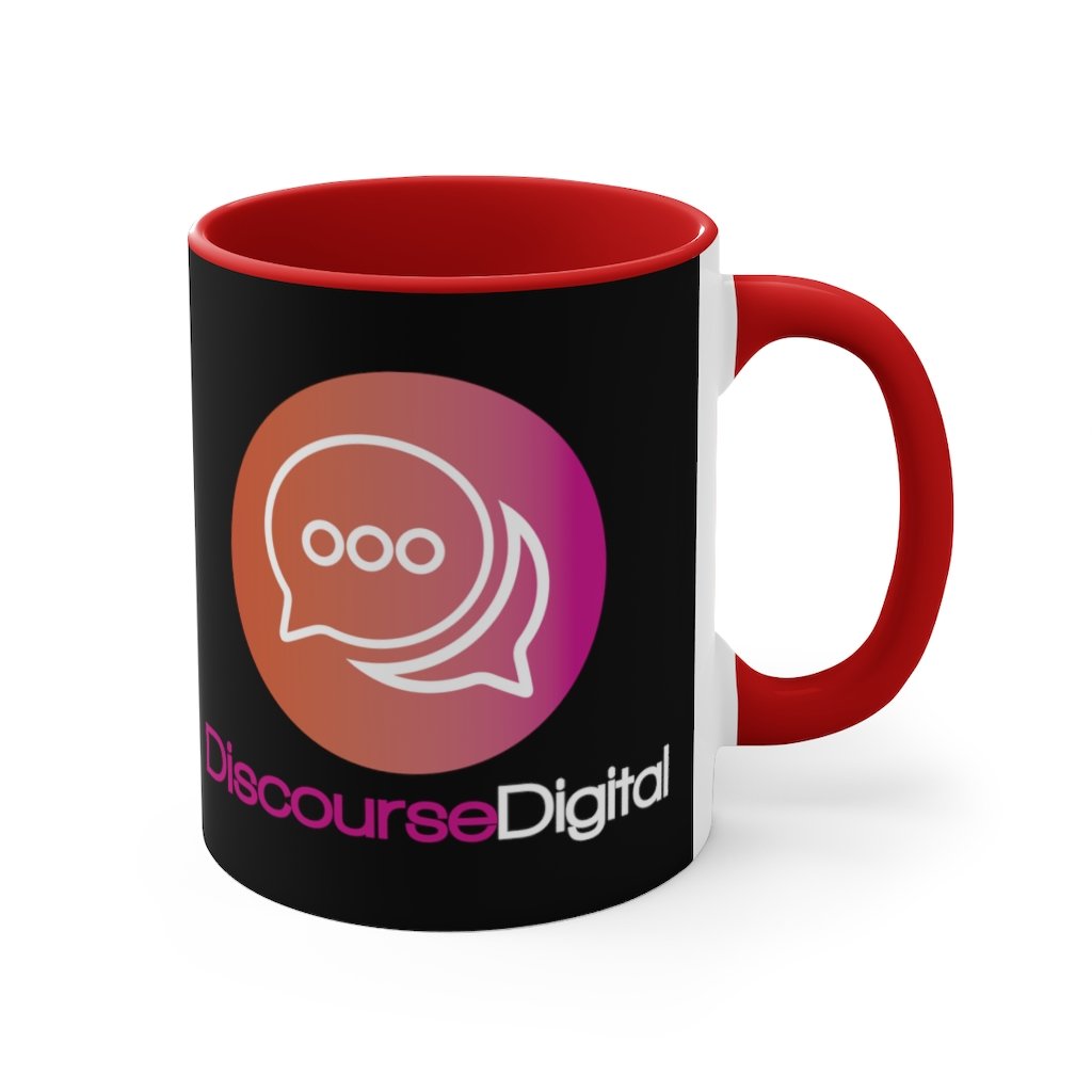 DiscourseDigital Branding Accent Mug