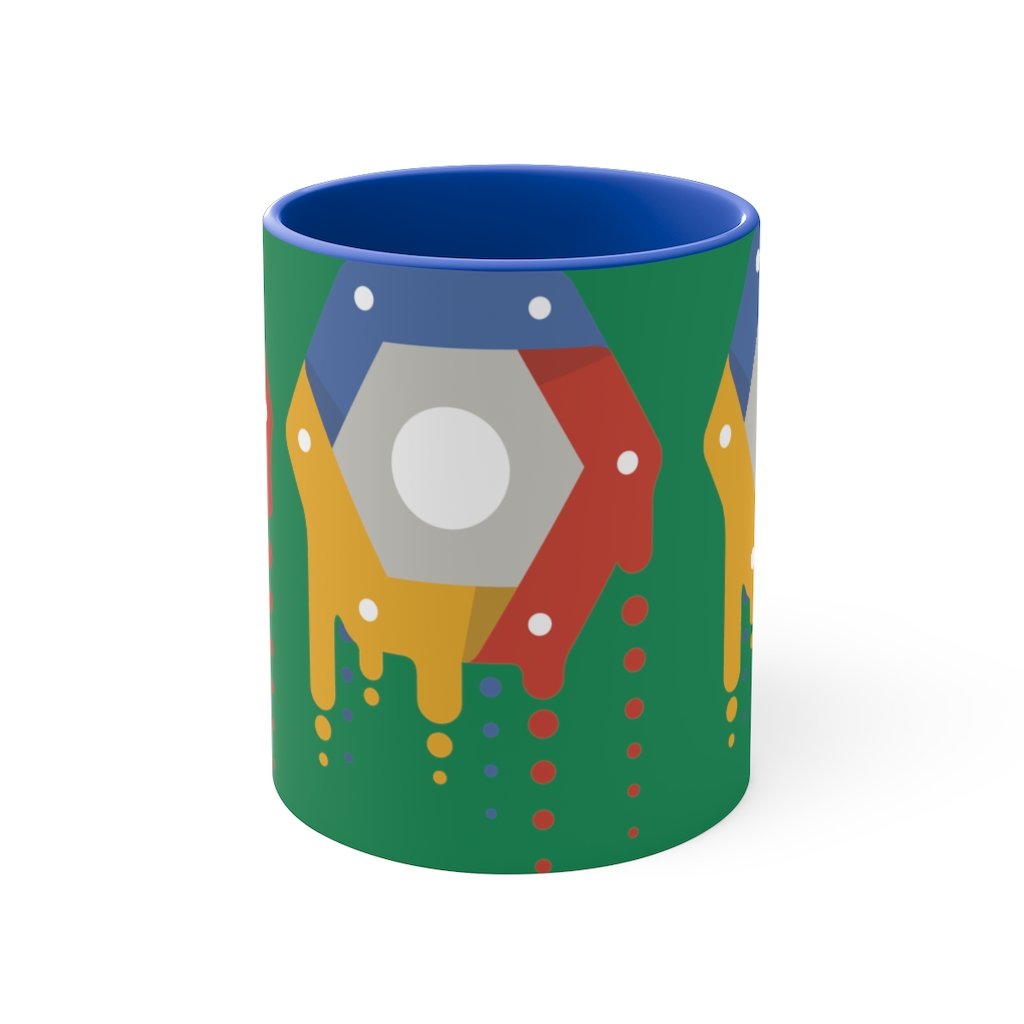 Google Cloud PopArt 11oz Accent Mug
