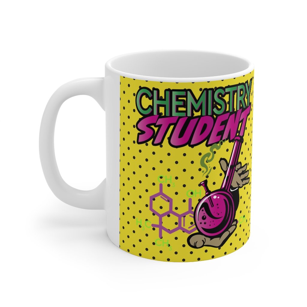 Chemistry Student Bong PopArt Mug 11oz