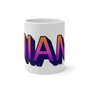 MIAMI Pop Art Logo Color Changing Mug