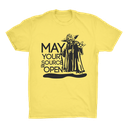 Yoda May Your Source Be Open 100% Organic Cotton Adult T-Shirt