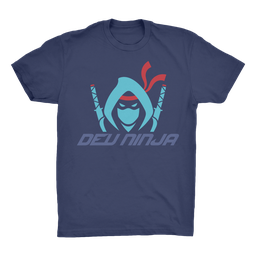 Modern Dev Ninja 100% Organic Cotton Adult T-Shirt