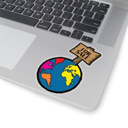 Earth For Sale Kiss-Cut Stickers